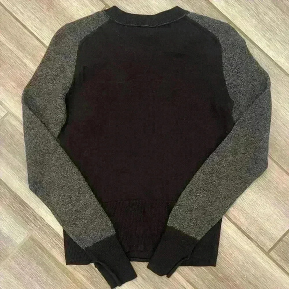 Rag and Bone 100% Merino Wool, two toned black and grey, Size XS - Picture 2 of 5